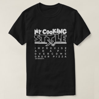 Camiseta Meu Estilo de Cozinhar