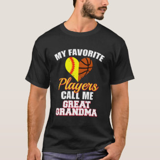 Camiseta Meu Excelente De Jogadores De Basquete Favoritos G