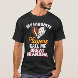 Camiseta Meu Excelente Favorito Jogadores De Voleibol De Fu