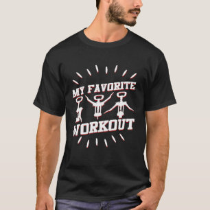 Camiseta Meu Exercício De Trabalho Favorito Engraçado Shir