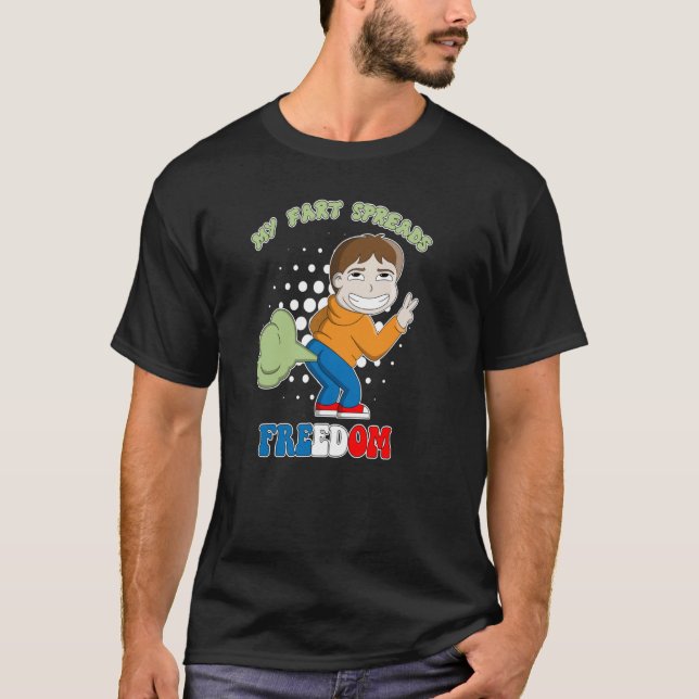 Camiseta Meu Fart Espalha a Liberdade (Frente)