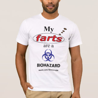 Camiseta Meu farts é um BIOHAZARD