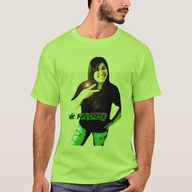 Camiseta Meu favorito, (c) Leencakes (Frente)