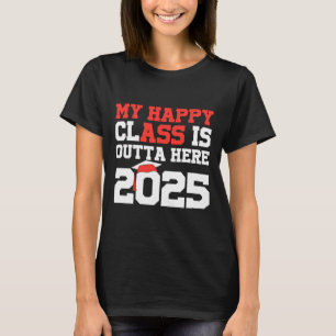 Camiseta Meu Feliz Cl Está Lá Fora Da Graduação Do Mais vel