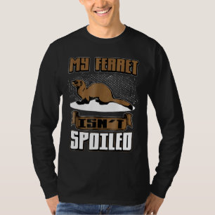 Camiseta Meu Ferret Não É Proprietário De Animais De Compan