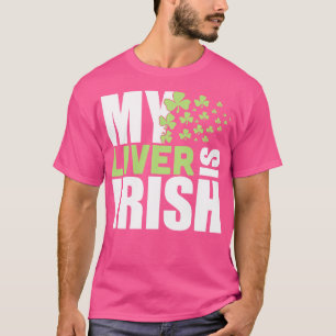 Camiseta Meu fígado é branco irado