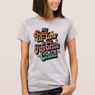 Camiseta Meu Filho de Direito É Meu Filho Favorito