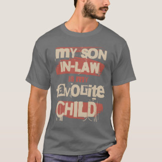 Camiseta Meu Filho De Direito É Meu Filho Favorito Engraçad