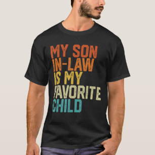 Camiseta Meu Filho De Direito É Meu Filho Favorito, Retro V