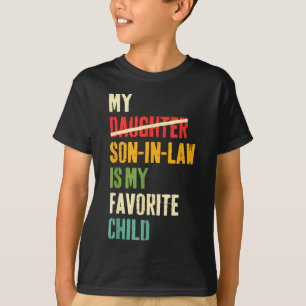 Camiseta Meu Filho De Direito É Meu Pais De Humor Infantil