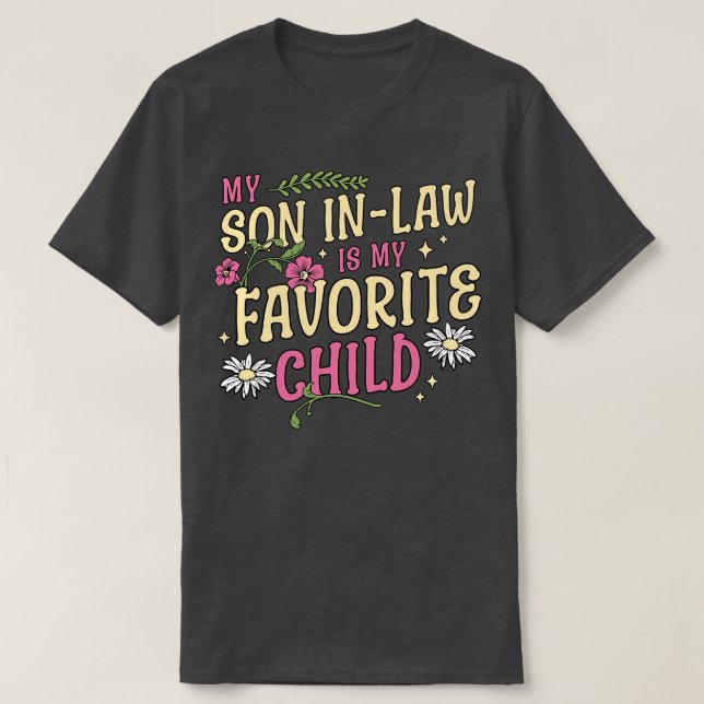 Camiseta Meu Filho De Direito É Minha Criança Favorita, Mãe (Frente do Design)