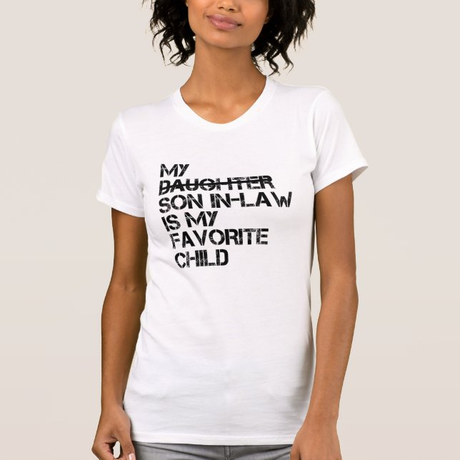 Camiseta Meu Filho De Direito É Minha Família Favorita Engr (Frente)