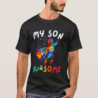 Camiseta Meu Filho É Incrível Mamãe Papai Crianças Autistas