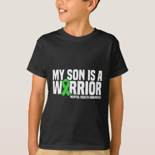 Camiseta Meu Filho É Um Guerreiro Fita Verde Awa De Saúde M