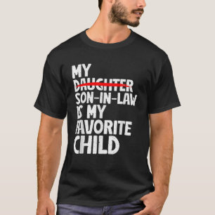 Camiseta Meu Filho-Em-Lei É Minha Vintagem Infantil Favorit
