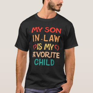 Camiseta Meu Filho Favorito É Meu Filho Em Direito Humor Fa
