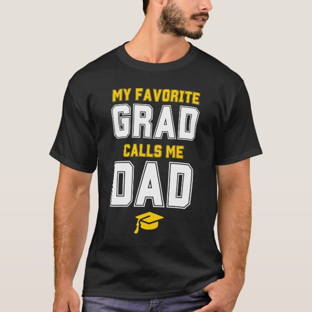 Camiseta MEU FORMANDO FAVORITO ME CHAMA DE SVG de Graduação (Frente)