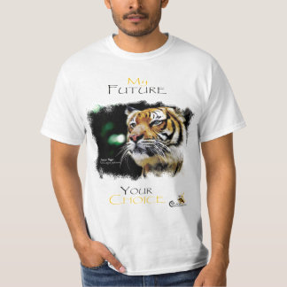 Camiseta Meu Futuro Seu Tigre Malaio