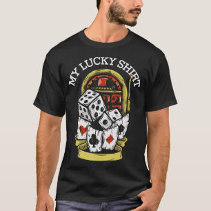 Camiseta Meu Gambler Gambling do Casino Sortudo