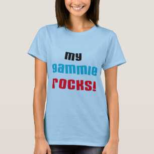 Camiseta Meu Gammie Rocks T shirts e presentes