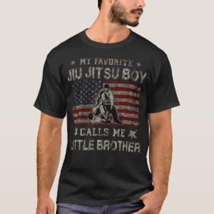 Camiseta Meu Garoto Favorito de Jiu Jitsu Me Chama de Irmão