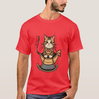 Camiseta Meu gato amarelo aqui vai adicionar beleza à sua c