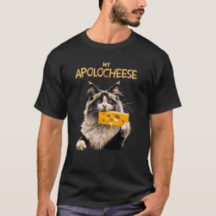 Camiseta Meu Gato de Pedra de Peitinho Ragdoll Ragdoll