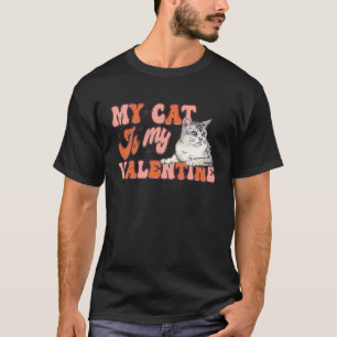 Camiseta Meu Gato É Meu Namorado Fofo Dia Dos Namorados Bur