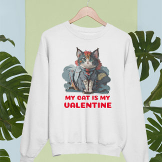 CAMISETA MEU GATO É MEU NAMORADOS. NAMORADOS ANTI