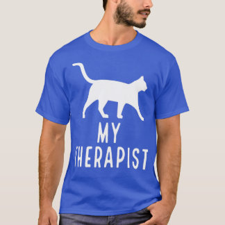 Camiseta Meu gato é meu terapeuta