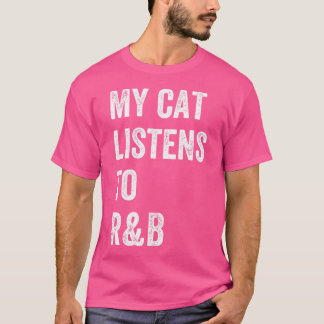 Camiseta Meu Gato Escuta Rb