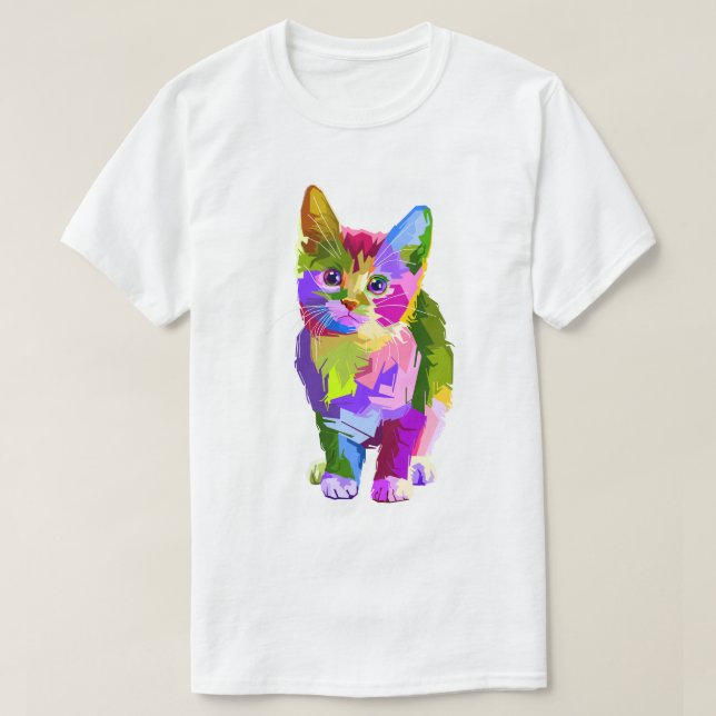Camiseta Meu Gato IA (Frente do Design)