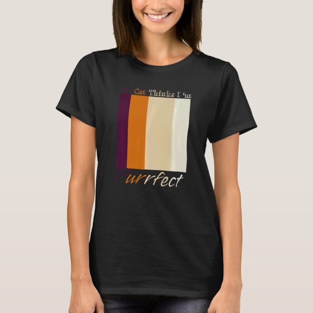 Camiseta Meu Gato pensa que eu sou Puro Amor Animal (Frente)