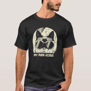 Camiseta Meu Gato Precioso Mãe Casais Pai do Gato Anivers