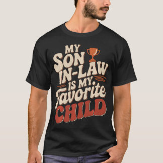 Camiseta Meu Genro É Meu Filho Favorito
