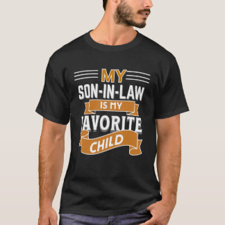 Camiseta Meu genro é meu filho favorito