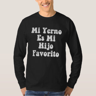 Camiseta Meu genro é meu filho favorito