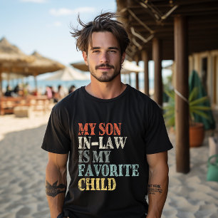 Camiseta Meu Genro é Meu Filho Favorito Família Divertida