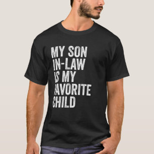 Camiseta Meu Genro É Meu Filho Favorito Família Engraçada