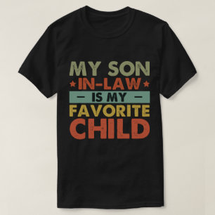 Camiseta Meu Genro É Meu Filho Favorito Família Groovy