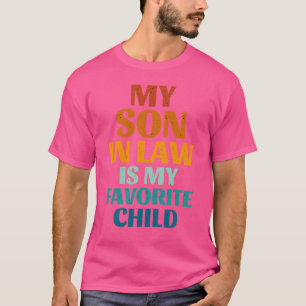 Camiseta Meu Genro É Meu Filho Favorito Humor Família Engra