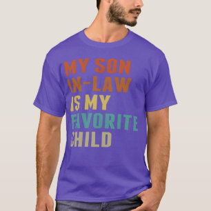 Camiseta Meu Genro É Meu Filho Favorito Humor Familiar fu