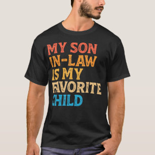 Camiseta Meu Genro É Meu Filho Favorito Mãe Pai Divertido P