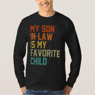 Camiseta Meu Genro É Meu Filho Favorito Mamãe Papai Pai
