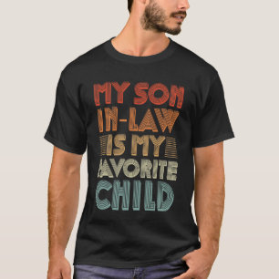 Camiseta Meu genro é meu filho favorito para a mãe