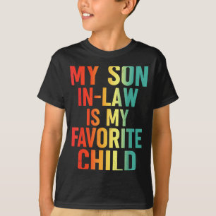Camiseta Meu Genro É Meu Filho Favorito Retro Divertido Fam