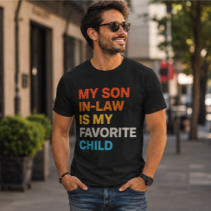 Camiseta Meu Genro É Meu Filho Favorito Vintage