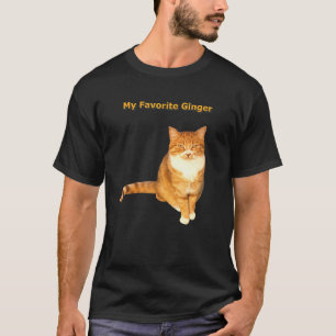 Camiseta Meu Ginger Orange Tabby Cat favorito