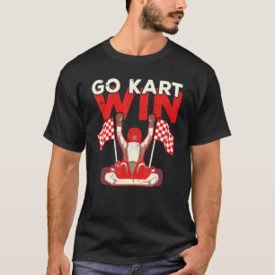 Camiseta Meu Go Kart Vai Mais Rápido Que Seu Carro Kart
