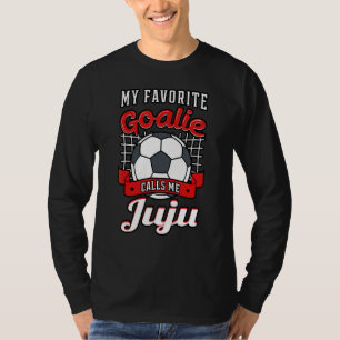 Camiseta Meu Goalie Favorito Me Chama De Jogador De Futebol